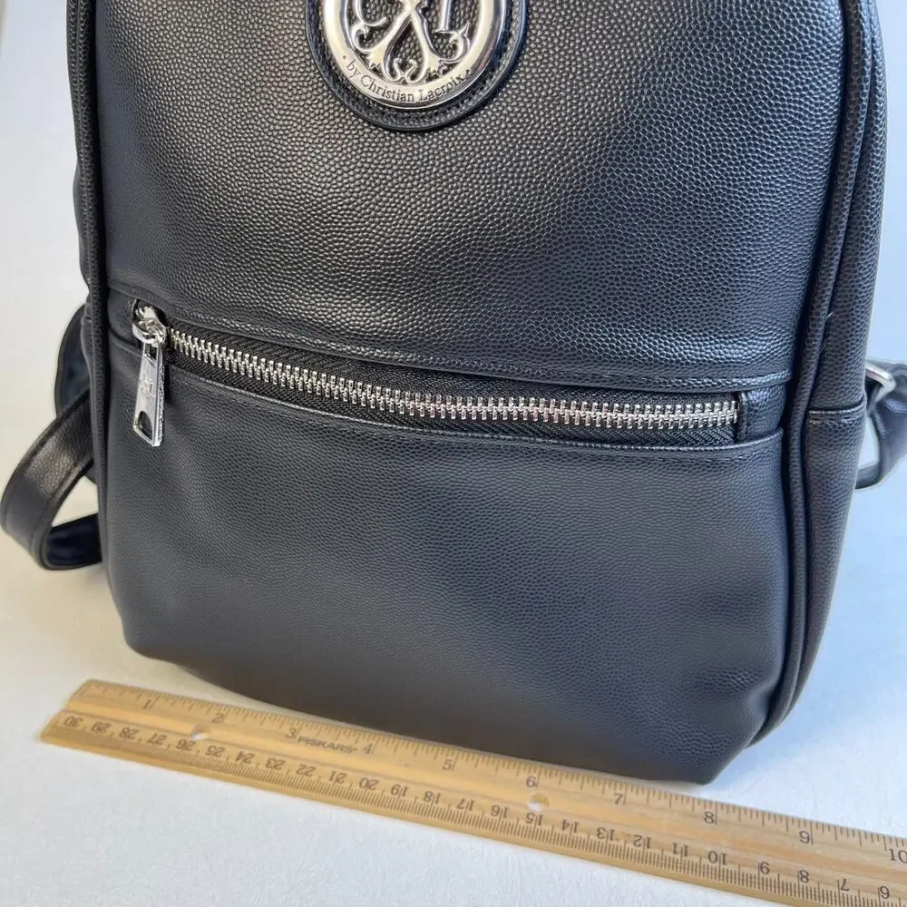 CXL Christian Lacroix Pine Caviar Backpack Black NWT